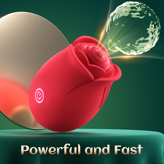 Lolitree Vibrators for Woman, Adult Toys with 10 Vibrating Modes Vibrator Waterproof Sex Toy,Sex Toys4couples Men &Women Thrusting Clitoriss Toys Suction for Women Couple Pleasure Red