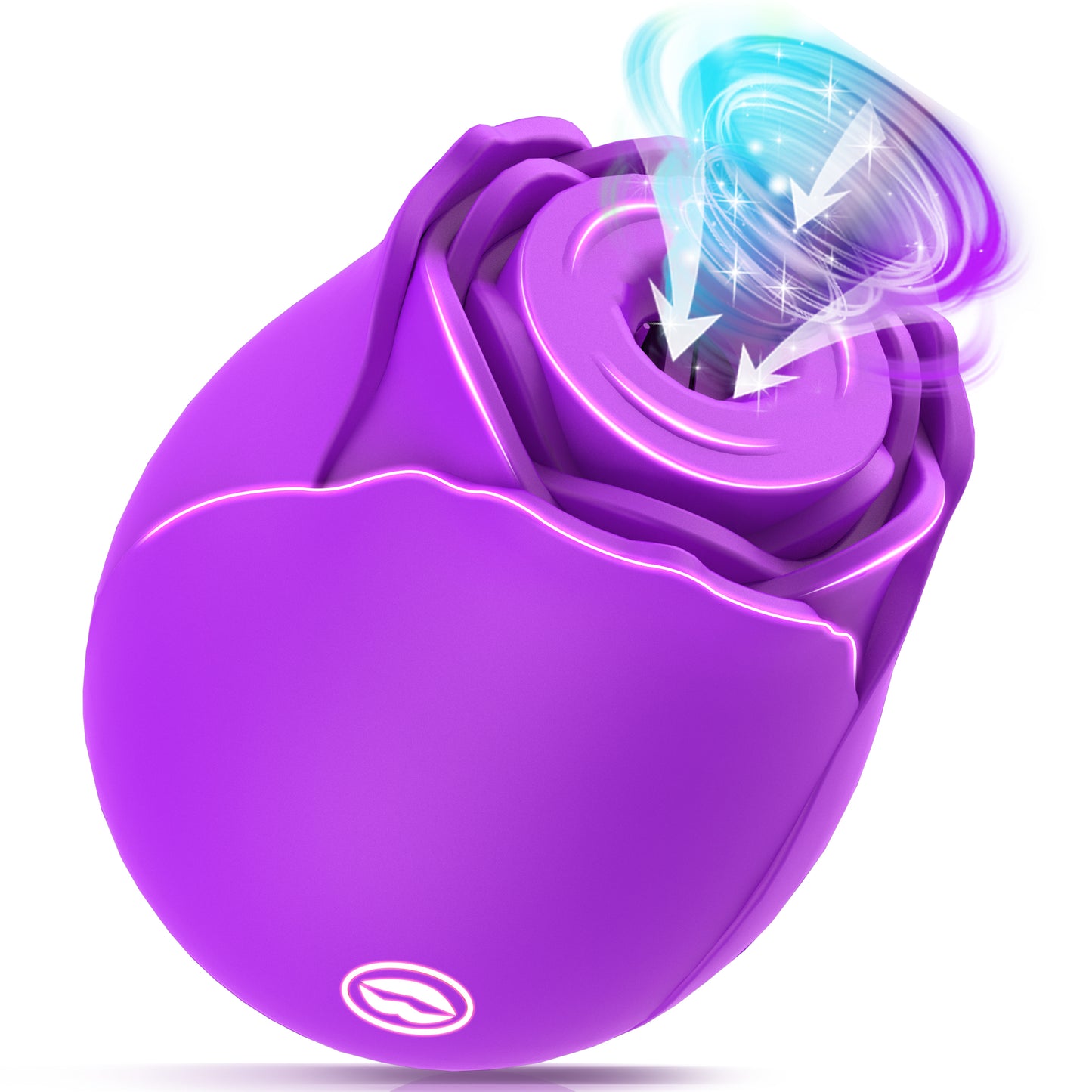 Lolitree Vibrator for Woman - 2 in 1 Adult Sex Toys Clitoral Stimulator Tongue Sucking G Spot Vibrators Sex Toy for Women with 10 Modes, Clitoris Nipple Licker for Sex Toys4women Vibratorters（Purple