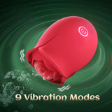 Lolitree Vibrators for Woman, Adult Toys with 10 Vibrating Modes Vibrator Waterproof Sex Toy,Sex Toys4couples Men &Women Thrusting Clitoriss Toys Suction for Women Couple Pleasure Red